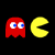 Pacman :: Eat all the little dots without letting the ghosts get you!
